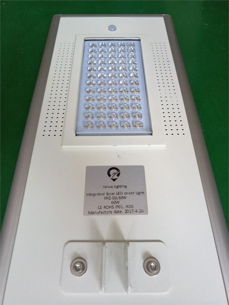 60w Solar Street High Brightness Light 6000 Lumens