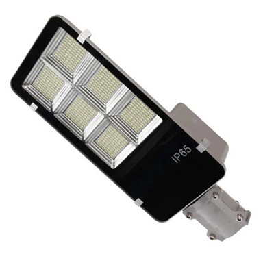 Päikeseenergia tänavavalgusti sisseehitatud aku ja paneeliga