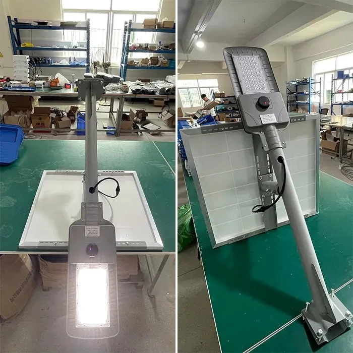 solar street light with motion sensor